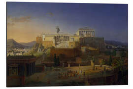 Magnettafel Die Akropolis von Athen, 1846