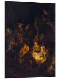 Foam board print Adoration of the Shepherds. 1646