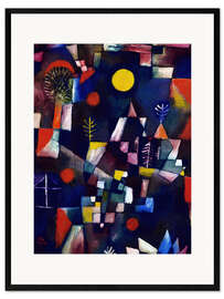 Gerahmter Kunstdruck Der Vollmond - Paul Klee