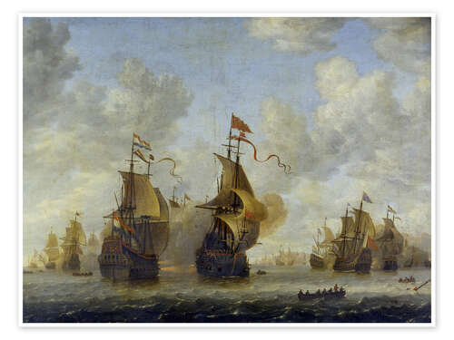 Poster Naval Battle.