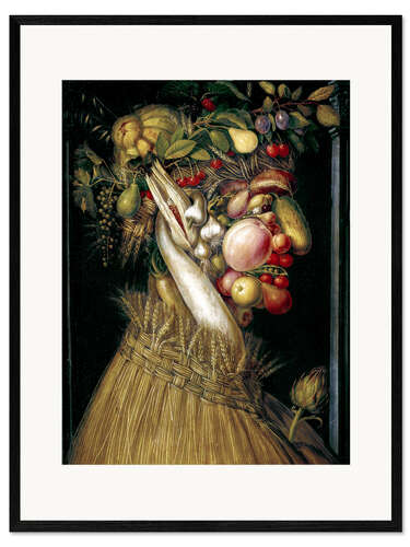 Gerahmter Kunstdruck Sommer