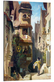 Magnettafel Der Briefbote im Rosental