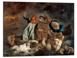 Stampa su alluminio Dante and Virgil in Hell (or: The Dante bark)