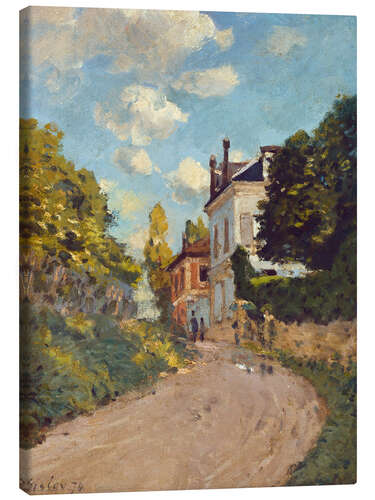 Canvas print Rue de Moubuisson, Louveciennes