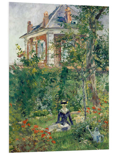 Foam board print Marguerite im Garten von Bellevue. 1880