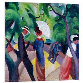 Magnettafel Promenade