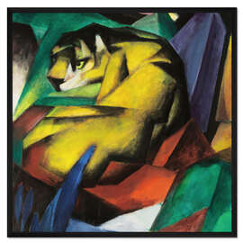 Gerahmter Kunstdruck Der Tiger