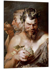 Magnettafel Zwei Satyre