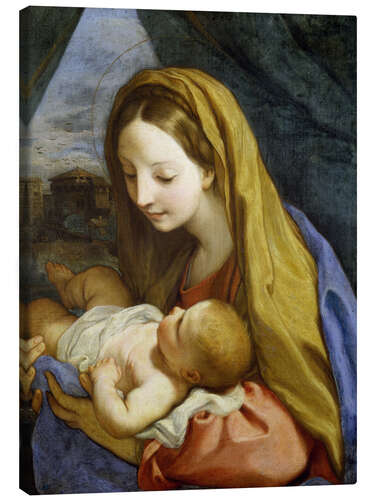 Canvas print Madonna and Child