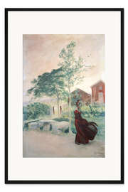 Gerahmter Kunstdruck Stina