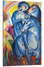 Magnettafel Der Turm der blauen Pferde