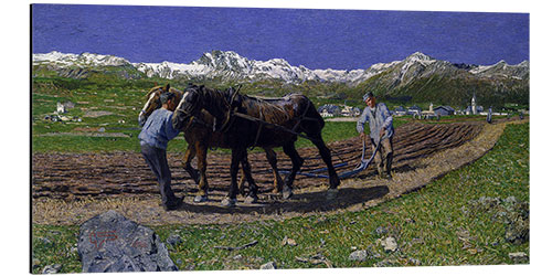 Obraz na aluminium The Ploughing