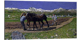 Cuadro de aluminio The Ploughing