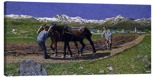 Canvas-taulu The Ploughing