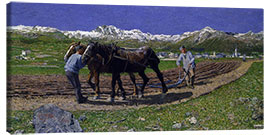 Lienzo The Ploughing