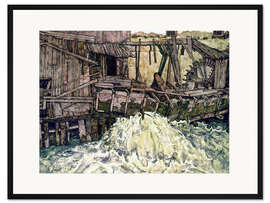 Gerahmter Kunstdruck Die Mühle