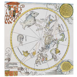 Cuadro de PVC Map of the Southern Sky. 1515