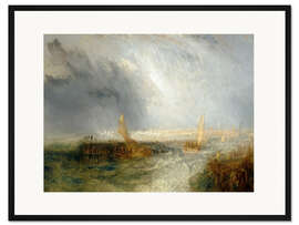 Gerahmter Kunstdruck Ostende