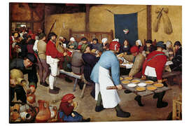 Magnettafel Bauernhochzeit