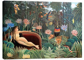 Canvas print  The Dream - Henri Rousseau