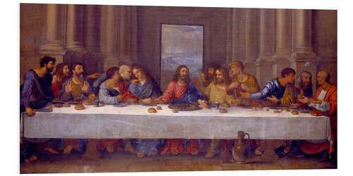 Stampa su PVC Ultima Cena (copia sulla base di Leonardo da Vinci)