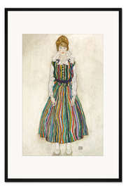 Gerahmter Kunstdruck Edith Schiele