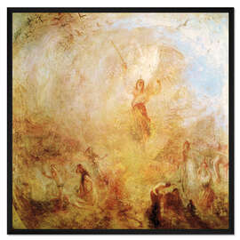 Gerahmter Kunstdruck Der Engel vor der Sonne