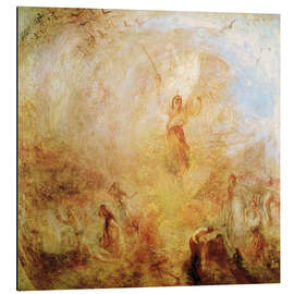 Magnettafel Der Engel vor der Sonne