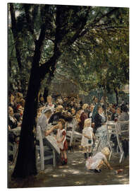 Magnettafel Münchner Biergarten