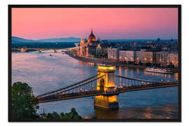 Gerahmter Kunstdruck BUDAPEST 02