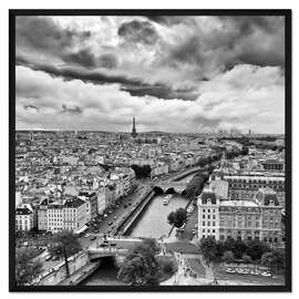 Gerahmter Kunstdruck PARIS 12