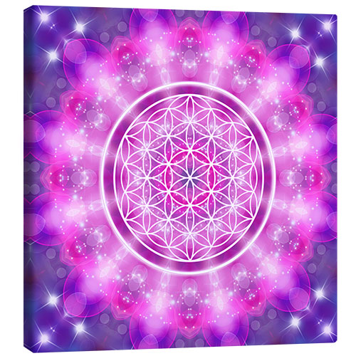 Canvas print Flower of Life - Love Essence