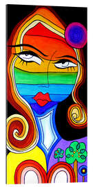 Gallery print Rainbow Woman