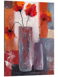 Magnettafel Blumenprojekt