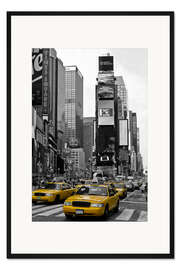 Gerahmter Kunstdruck NEW YORK CITY Times Square