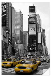 Selvklebende plakat NEW YORK CITY Times Square