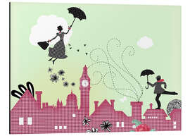 Magnettafel Mary Poppins London