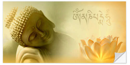 Sisustustarra Mantra, Om mani padme hum