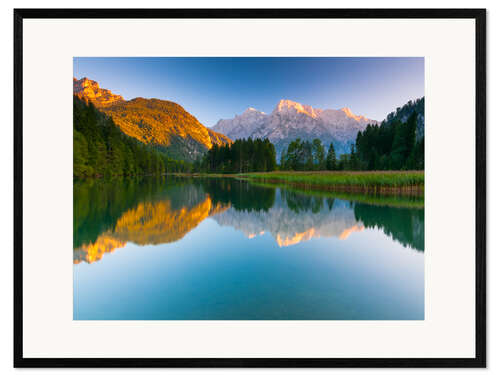 Innrammet kunsttrykk Alps VI