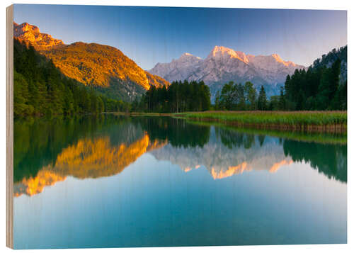 Obraz na drewnie Alps VI