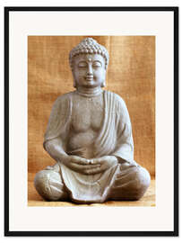 Gerahmter Kunstdruck Buddha