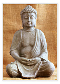 Wandbild Buddha - Falko Follert
