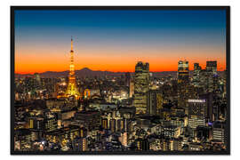 Gerahmter Kunstdruck TOKYO 03