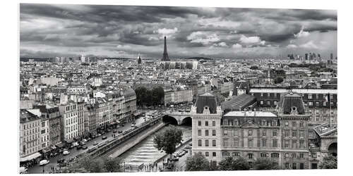 PVC print View of Paris