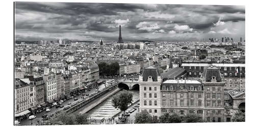 Tableau en plexi-alu Vue sur Paris