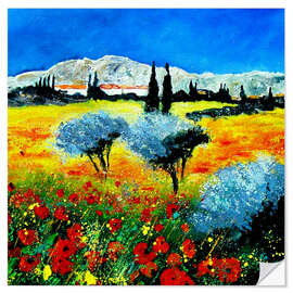 Wall sticker Landscape of Provence