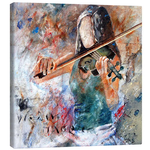 Stampa su tela Violinista