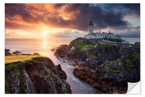 Vinilo para la pared Fanad Light in Ireland