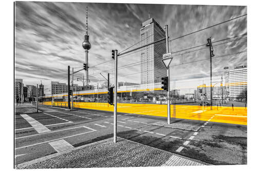 Galleriataulu Alexanderplatz Berlin Colorkey