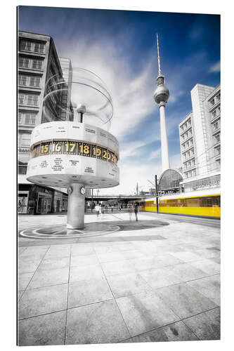 Gallery print Alexanderplatz Berlin Weltzeituhr